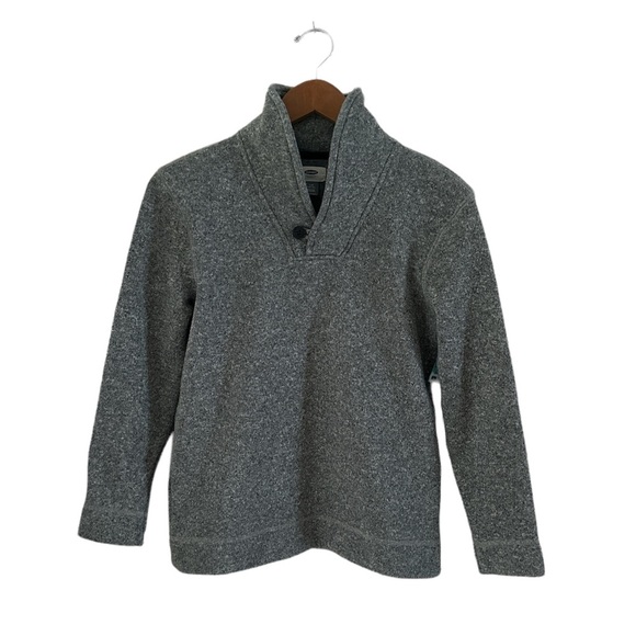 Like New! Old Navy Gray Long Sleeves Pullover Sweater sz L (10/12) - Picture 1 of 8